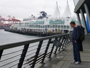 Strolling along the Canadian Promenade Canadian Promenade, Vancouver
