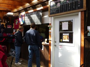 Inside the Denali brewery