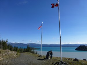 Soldiers Summit, Kluane lake