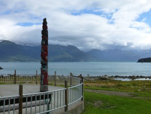 Eagle Family Totem Pole, Haines Alaska