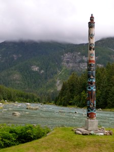 A private pole by Chilkoot river, Haines Alaska