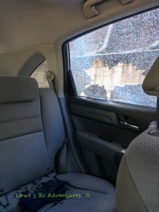 Broken window