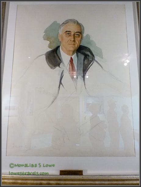 FDRs Unfinished portrait