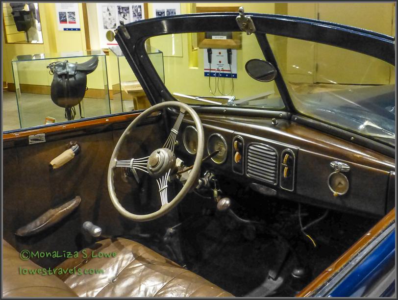 Roosevelts 1938 Ford Convertible