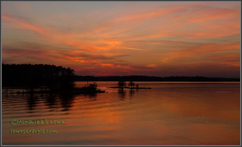 Sunset at West Point Lake Sunset at West Point Lake