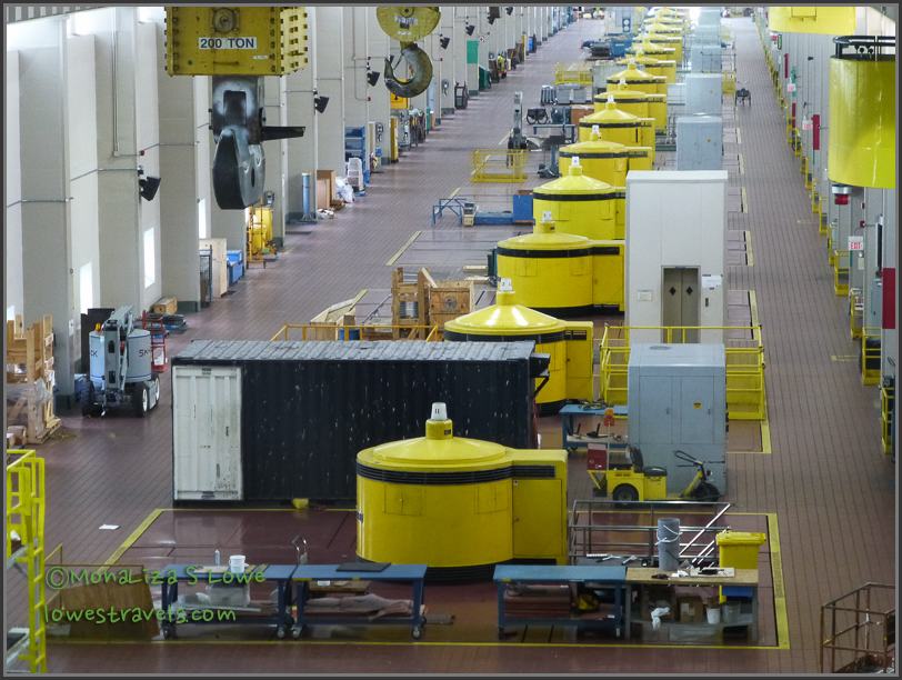 Turbines at Sir Beck HyroPlant