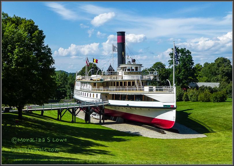 Ticonderoga restored 220-foot steamboat Ticonderoga
