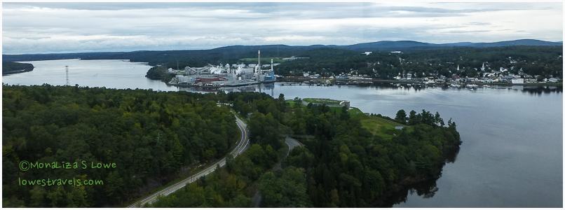 East View Penobscot Narrows Bridge Observatory