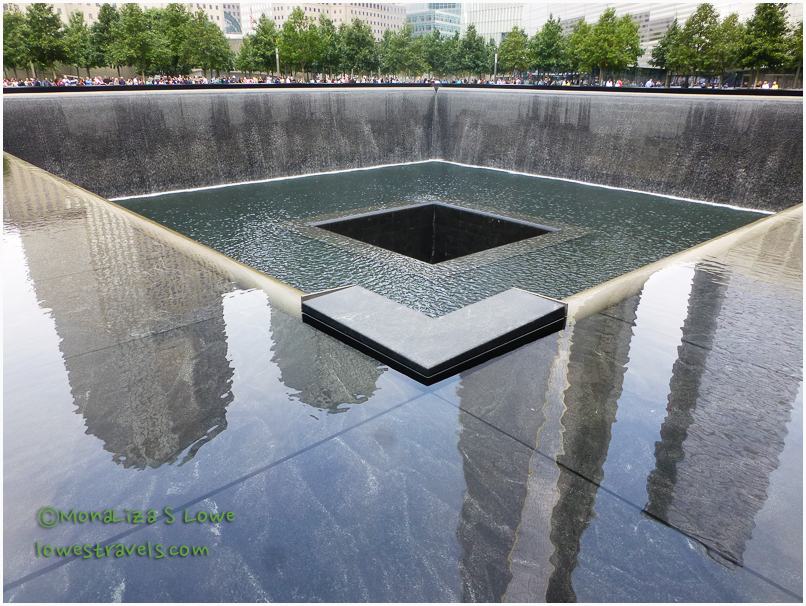 South Pool, 9/11 memorial