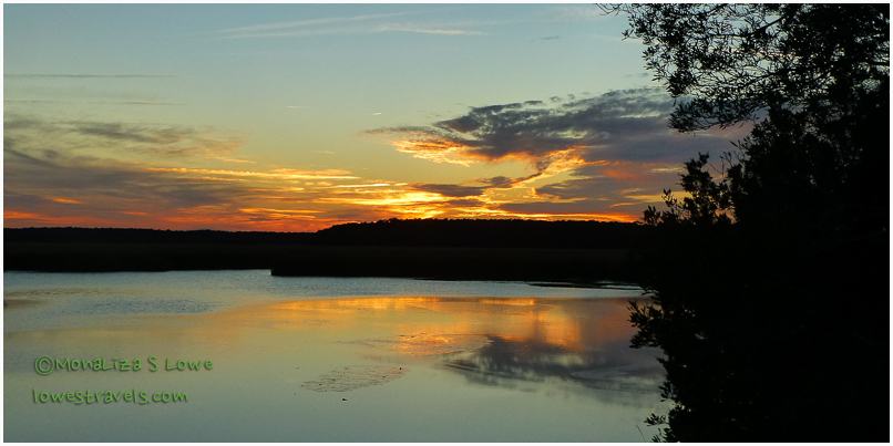 Fort McAllister Historic State Park Sunset