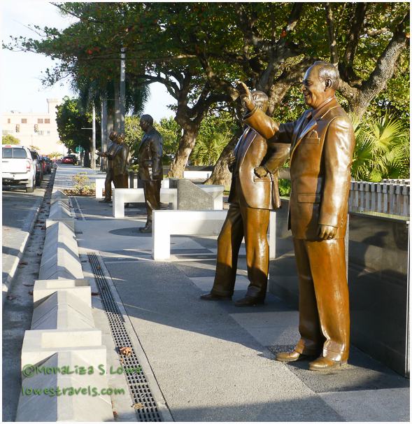 Walkway of the Presidents, San Juan, PR