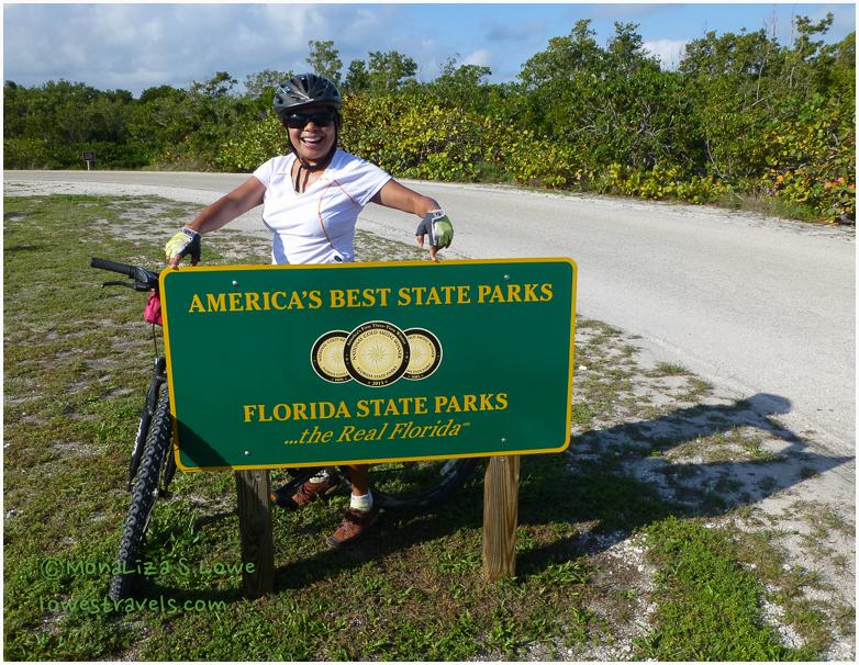 Biking at Bahia Honda State Park