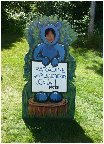 Wild blueberry festival, Paradise