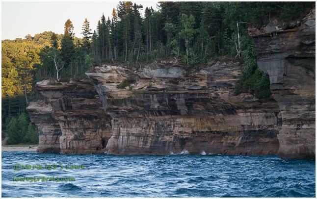 Battleship Rock, Pictured Rocks