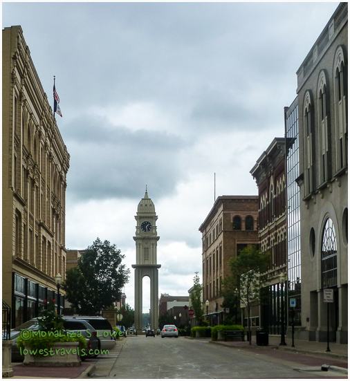 Town clock, Dubuque Iowa