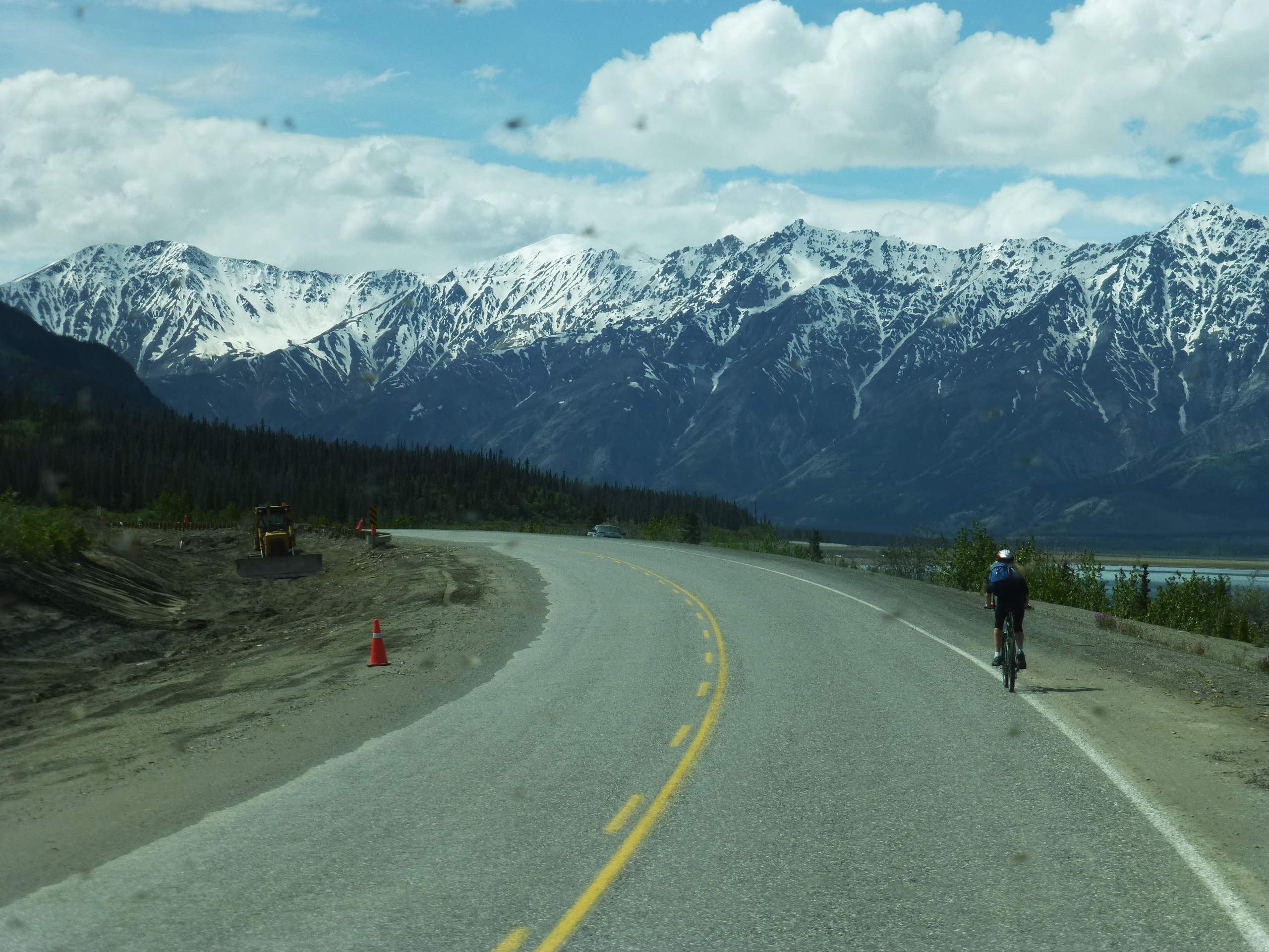 Mile 1422: end of the Alaska Highway – Delta Junction, Alaska