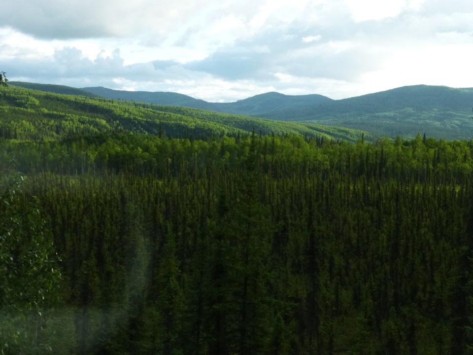 10 Pm at Dalton Highway Alaska