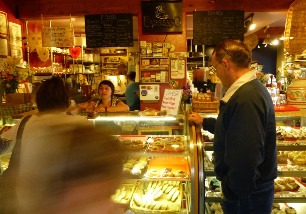 Steve had a difficult time making up his mind what to get.:)