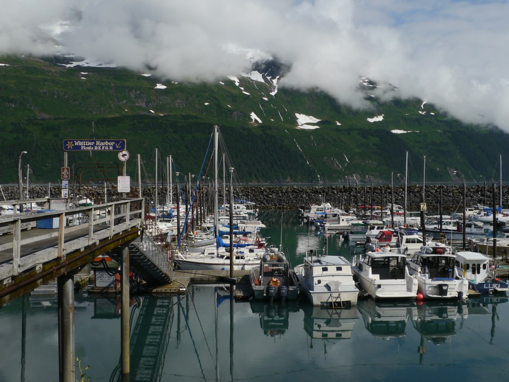 Harbor at Whittier Alaska