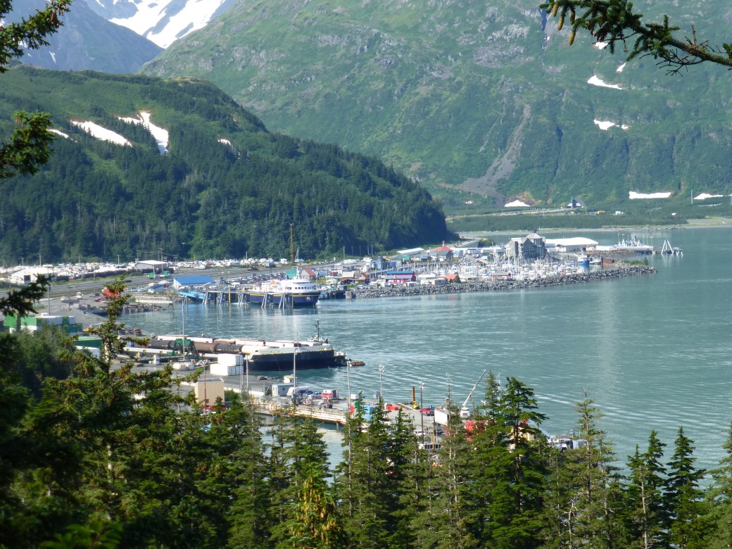 The town of Whittier