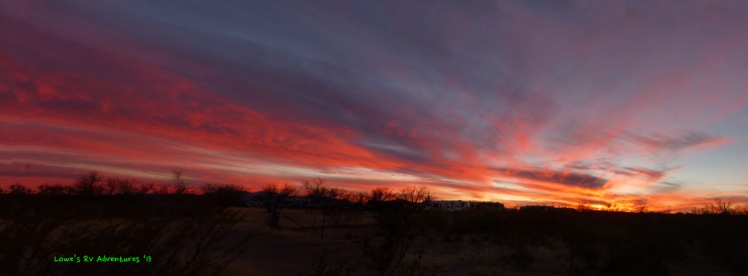 Fiery Sunset Arizona