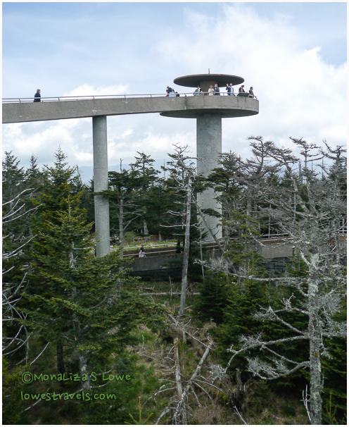 Clingmans dome observation tower