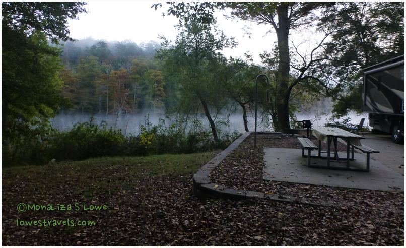 The view from our patio - not bad!