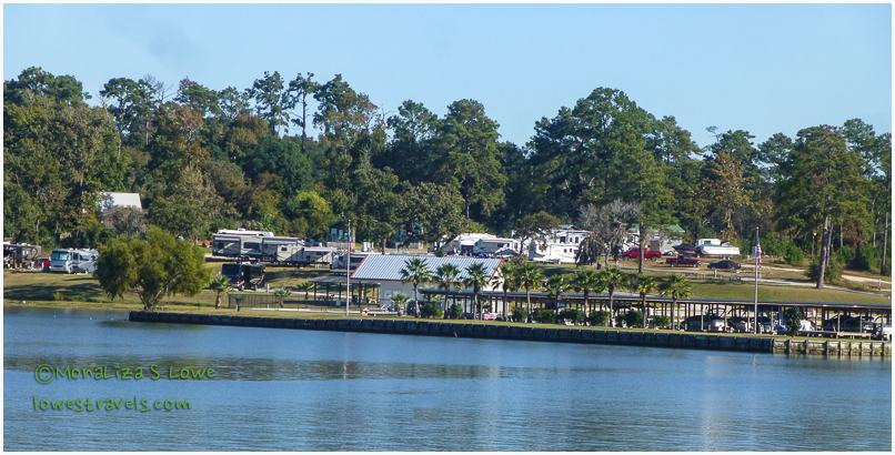 A view from highway 190, outside the park