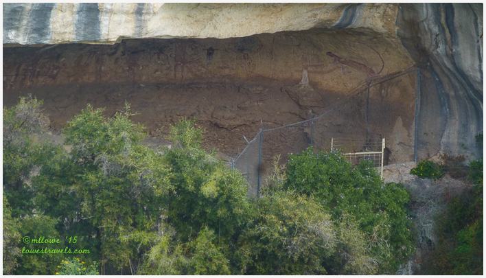 Panther Cave pictograph