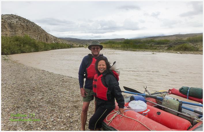 Floating the river, Rio Grande