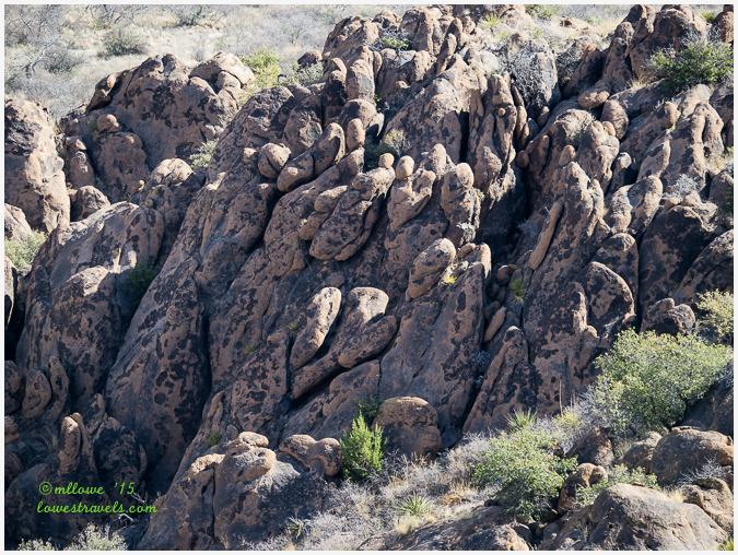 Basaltic Lava flows- Limpia Canyons