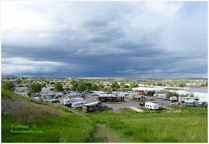 Overview of Dakota Ridge RV Park