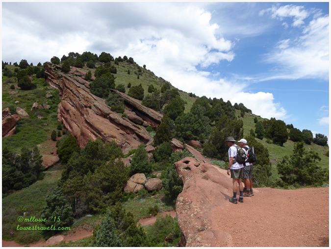  Eroded sandstone and siltstone Red Rocks