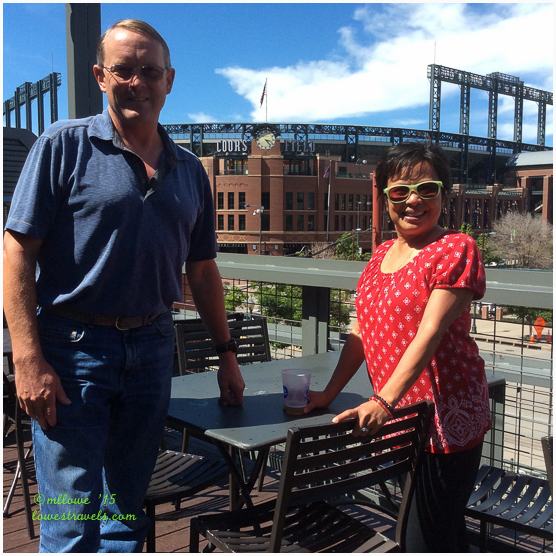 On the roof at Tavern-Downtown