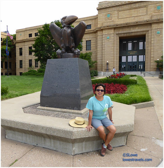 Jayhawk, KU mascot