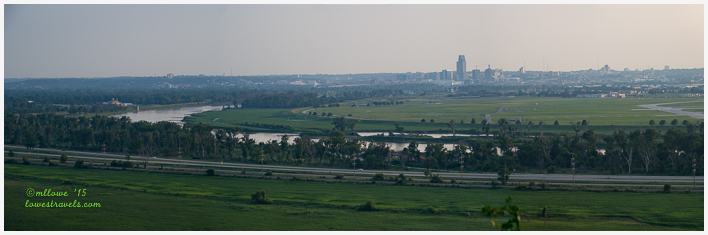 Omaha across the river