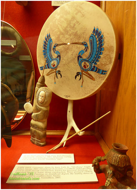 Ceremony Drum from Alaska