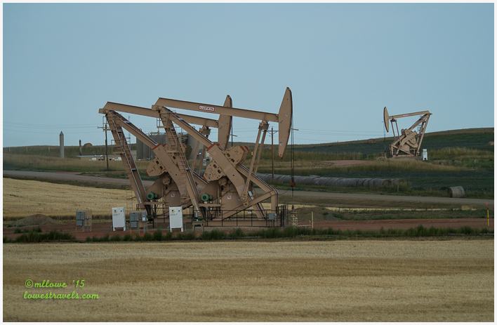 Oil Wells along Highway 