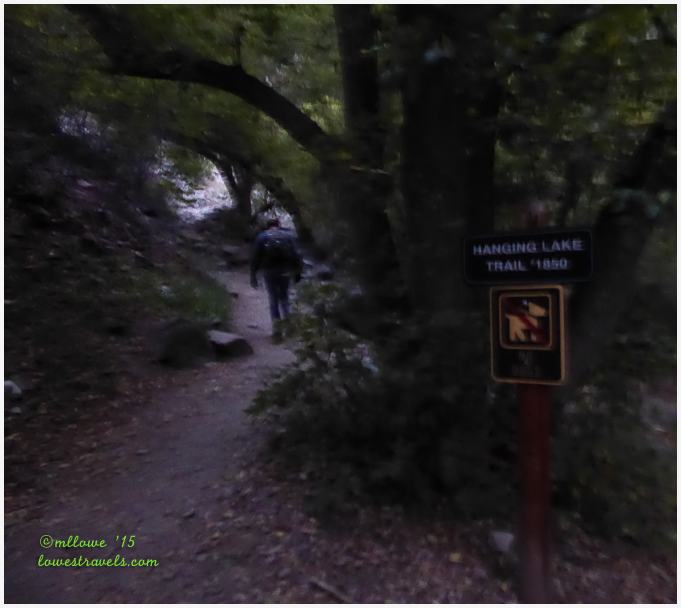 Hanging Lake trailhead