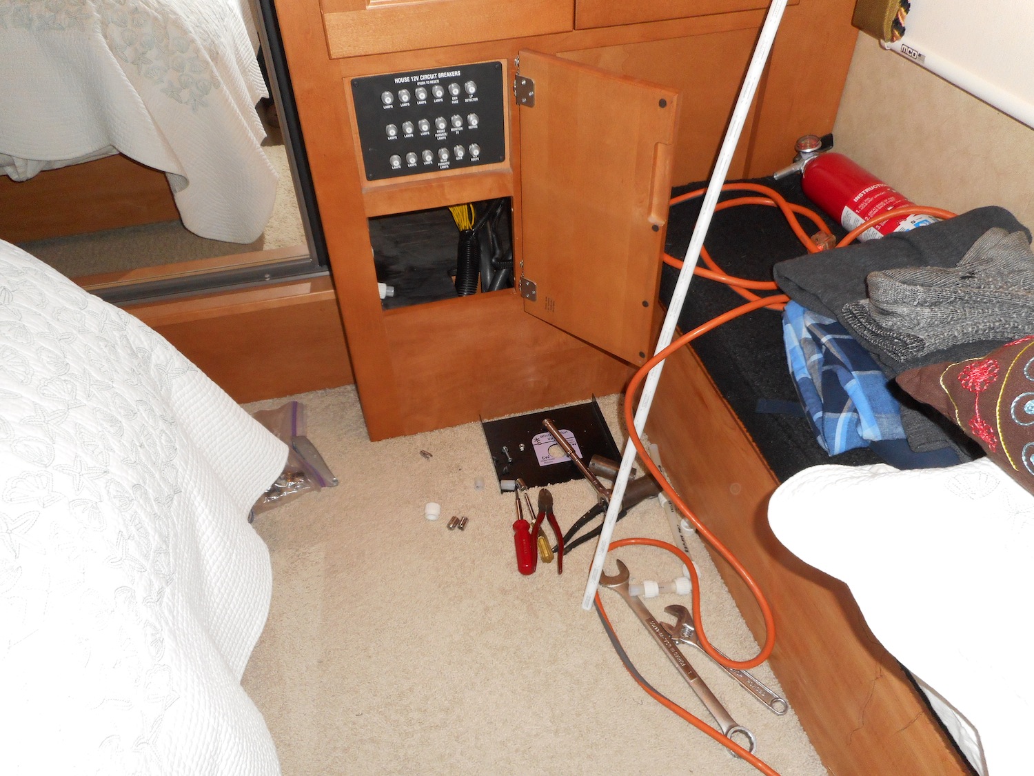 Water heater valve/plumbing replacement