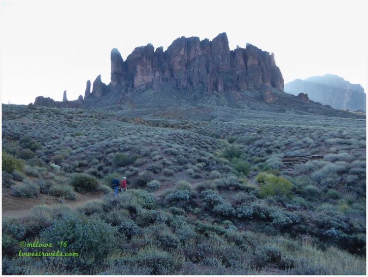 Base of Superstition Mountains