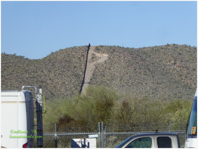 Wall in Mexico-USA border