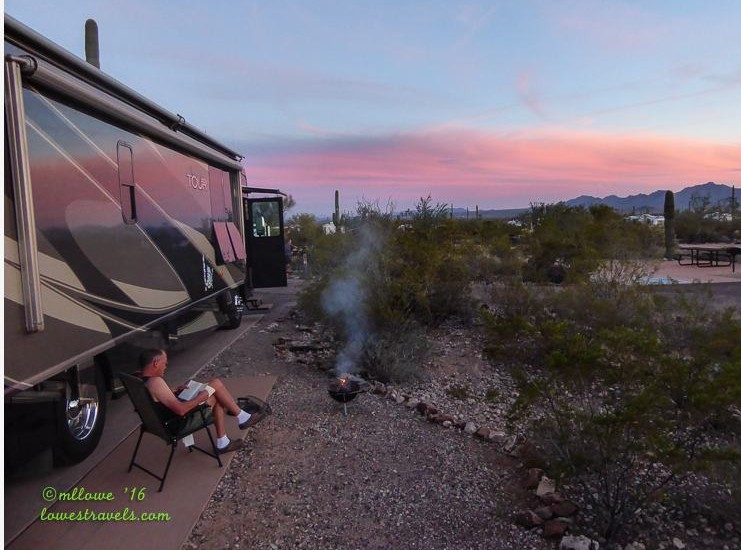 Twin Peaks Campground, Organ Pipe Cactus NM