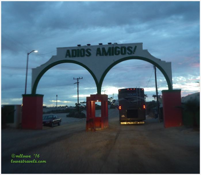 Betsy's dawn departure