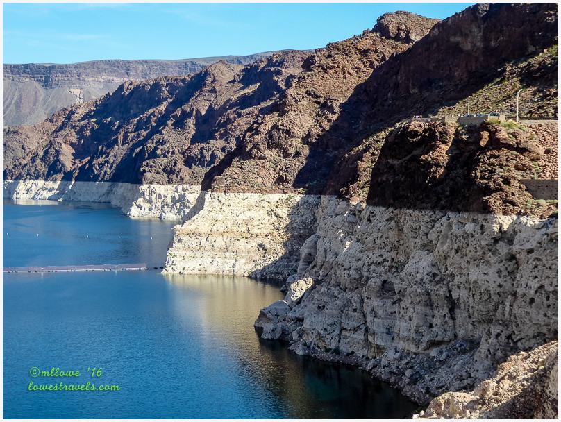 Bath tub rings, Hoover Dam