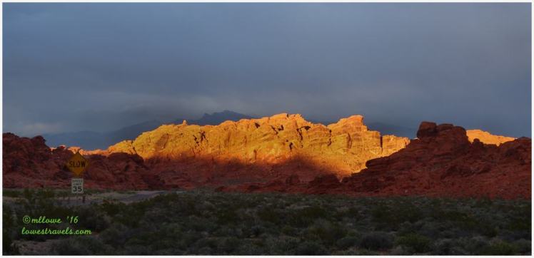 Sunset at Valley of Fire