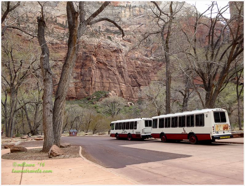 Zion NP Shuttle Bus