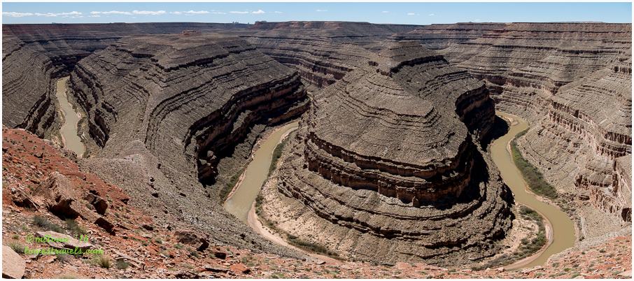 Goosenecks of San Juan river
