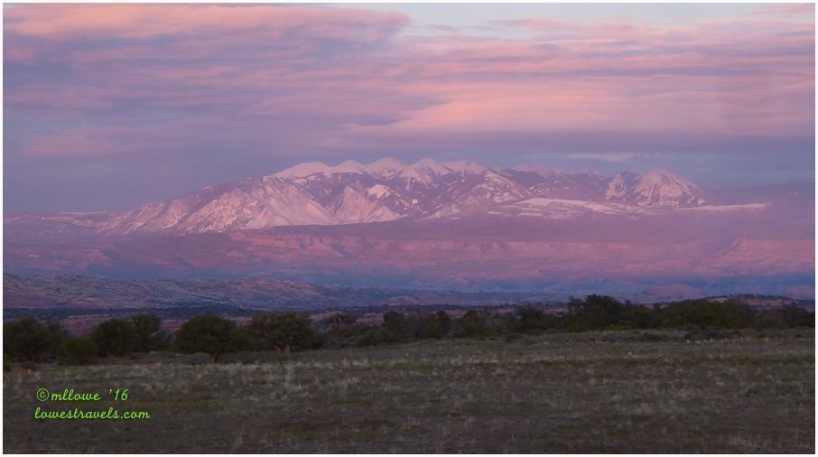 La Sal Mountains