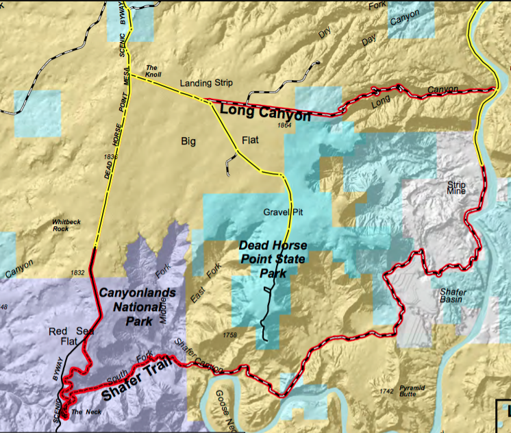 Long Canyon-Shafer Road